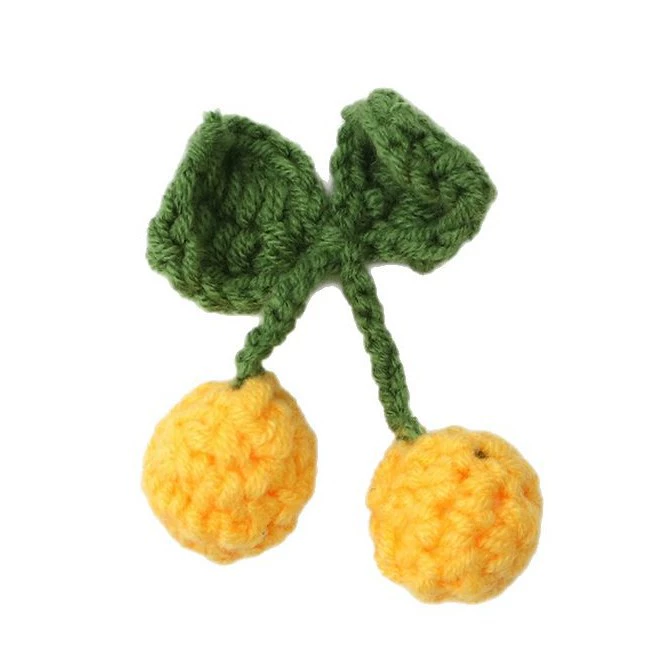 Cute fruit accessory, realistic doll for office, (Cross-border trading)