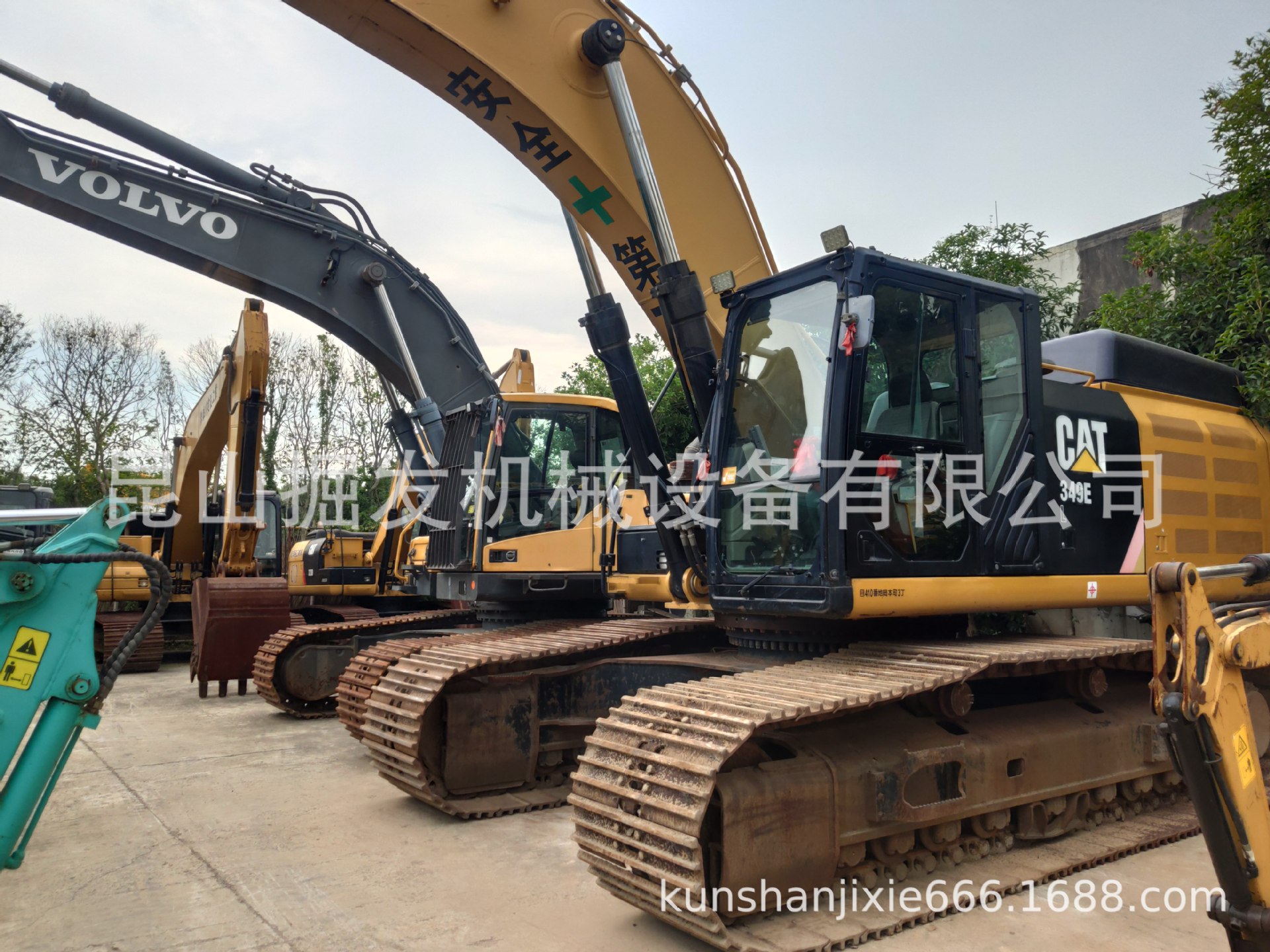 二手卡特349E挖掘机 卡特349D挖掘机