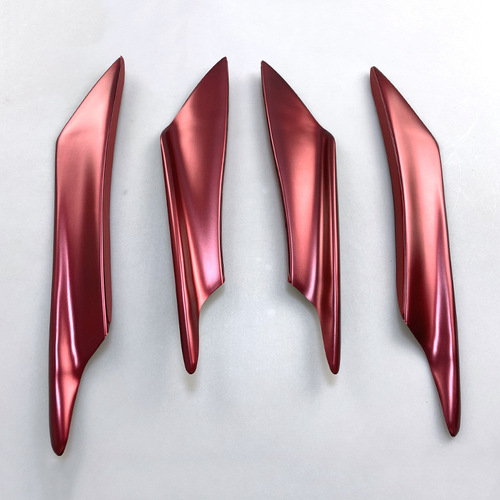 EVO fighting knife wind car modified front surround decorative wind knife motorcycle side large plate carbon fiber wind knife