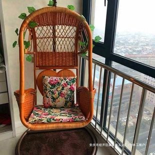 Real Rattan Hanging Basket Rattan Chair Hammock Indoor Home Lazy Rocking Chair Balcony Cradle Chair Outdoor Swing Hanging Chair