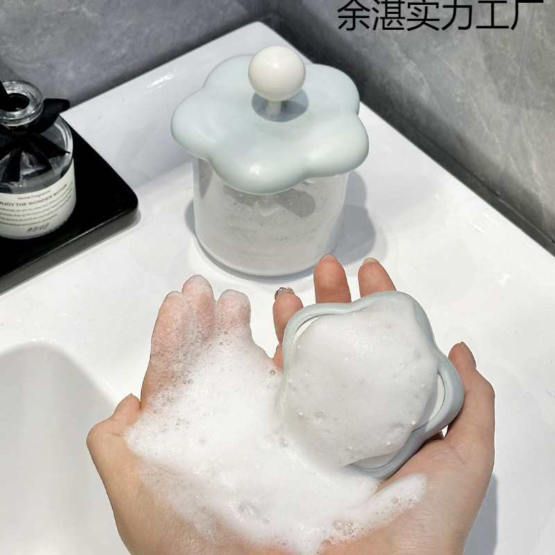 起泡器洁面洗面奶手动打泡器洗头发神器发泡瓶洗头梳卫浴收清洁|undefined