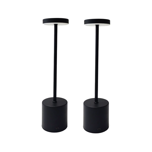 Mysterious black double lights
