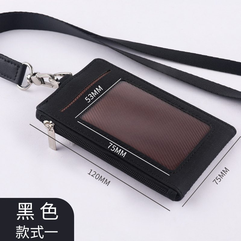 Jinbeisi tarjeta de trabajo cubierta de la tarjeta de identificación tarjeta de acceso al autobús del estudiante insignia Tarjeta de cordón CUBIERTA Cubierta de la tarjeta de fábrica