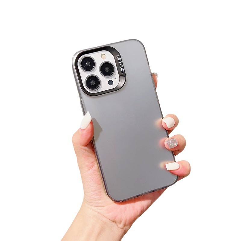 Electroplated Silver Apple 15vivo Huawei Domestic Phone Case Ordering Goods_voghion.com