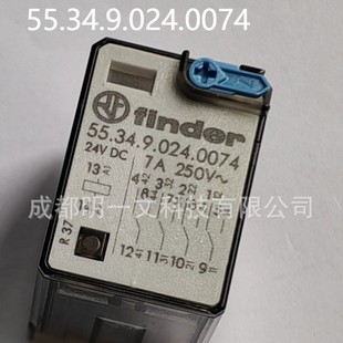 Finder Relay 55.34.9.024.0074 Power Relay 24V DC 4 Pole Double Throw 4 Pole Fender