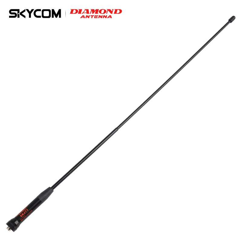 Японский алмаз SRJ77 UV двухсегментный портативный домофон антенна мягкая длинная антенна адаптация 45 см