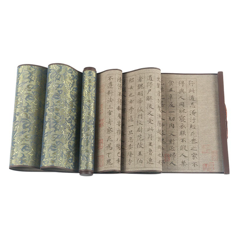 Zhong Shaojing Lingfeijing нижний корпус водная ткань для письма свиток кисть практика каллиграфии Гао Циншуй письмо красный свиток длиной 1,5 метра