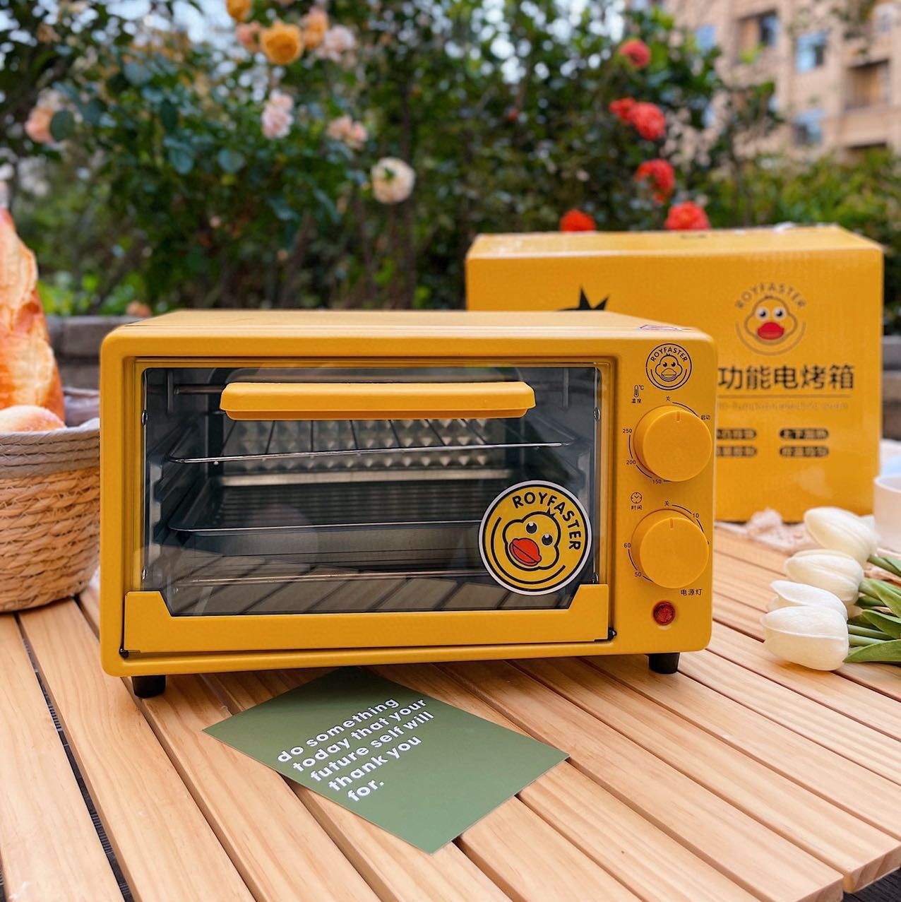 Dummy Yellow Duck Oven Household Multifunctional Electric Oven Large Capacity Baking Box Portable Intelligent Timing Oven