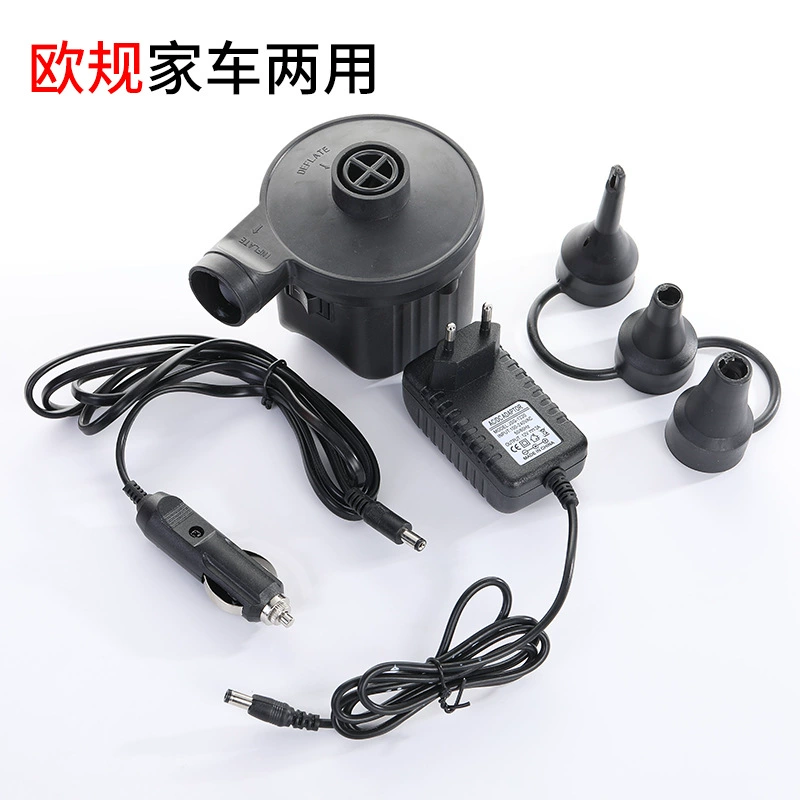 Swimming ring, inflatable air pump