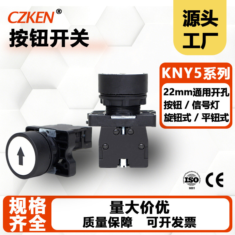 Industrial-Grade Instrument Equipment Arrow Button Switch with Upward Indication, Self-Resetting Button, 22mm Universal Hole, Available for Wholesale Industrial-Grade Instrument Equipment Arrow Button Switch with Upward Indication, Self-Resetting Button, 22mm Universal Hole, Available for Wholesale