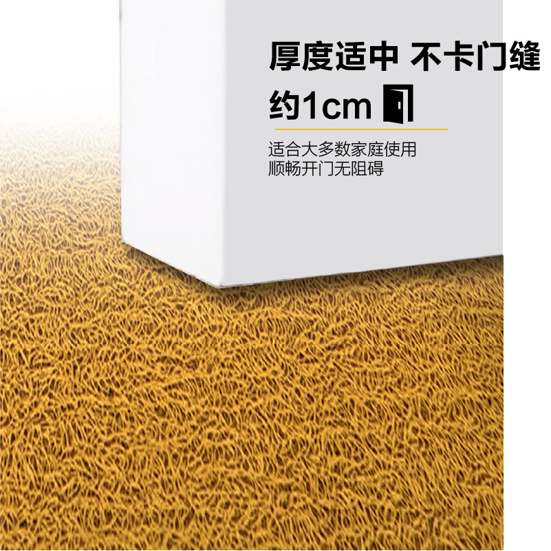 Cross-Border Imitation Coconut Cropable Silk Ring Carpet Floor Mat Home Door Mat PVC Floor Mat Outdoor RV Mud Scraping Mat