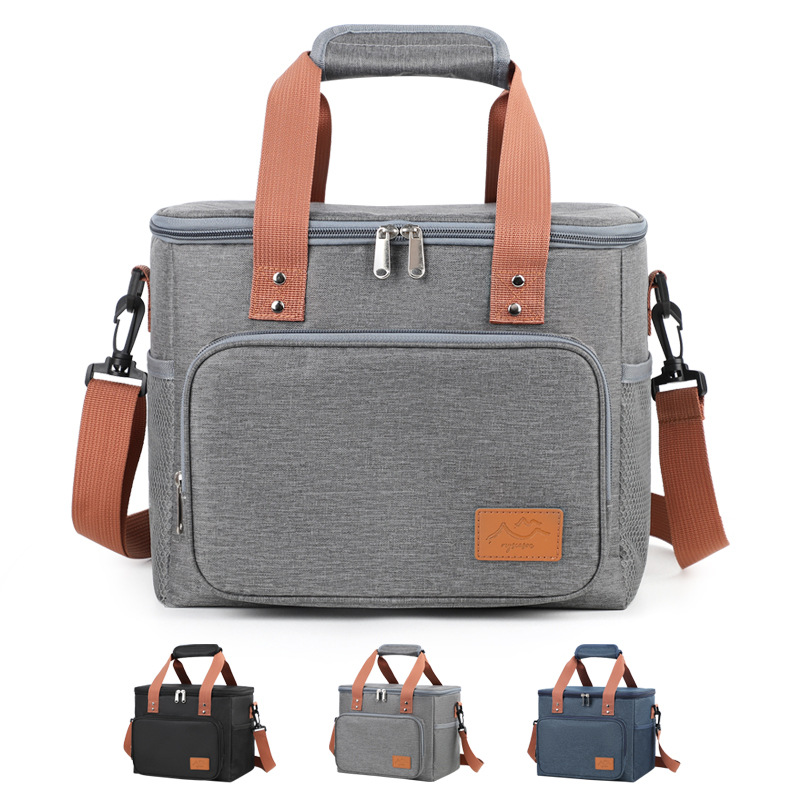 Transfronterizo nuevo bolso catiónico bolso de almuerzo portátil bolso de almuerzo bolso de aislamiento de gran capacidad bolso de hielo de picnic bolsa de preservación de frescura