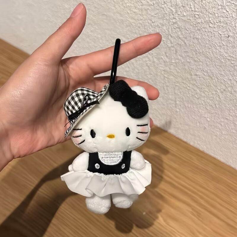 超萌学妹kitty公仔包挂件卡通可爱毛绒玩偶钥匙扣送女生礼物|undefined