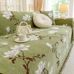 Retro American Style Sofa Cover Fall Full Cover Blanket Four Seasons Universal 2024 New Advanced Feel Leather Suit Blanket Pad