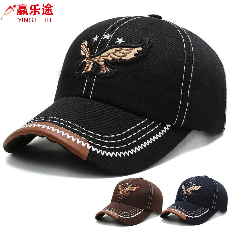 春夏新款帽子女韩版百搭时尚遮阳棒球帽户外防晒运动硬顶鸭舌帽男