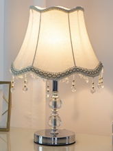 台灯卧室床头灯创意简约现代欧式装饰喂奶礼物调光触摸水晶小夜灯