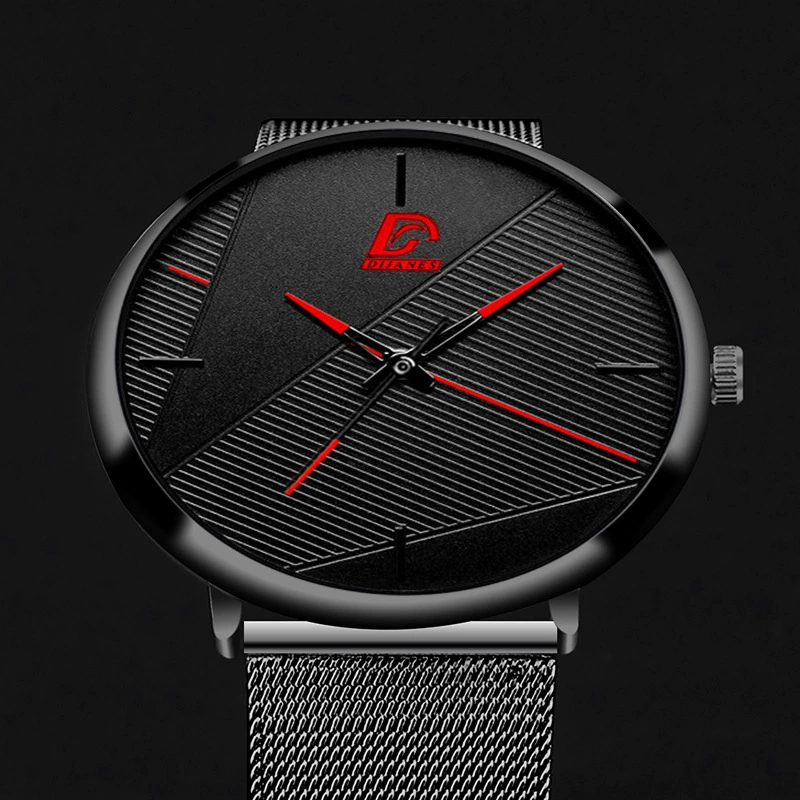 Men's Watch (Dijanes DS1411) Quartz, Simple Elegant Dial, 40 mm