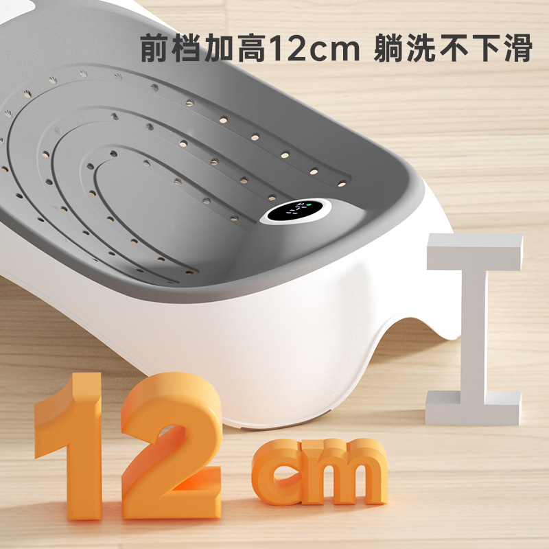 El artefacto del baño del bebé puede sentarse y acostarse, el soporte del soporte del bebé, la bañera antideslizante, la red de baño, la cama de baño, el marco de baño para recién nacidos, la frontera