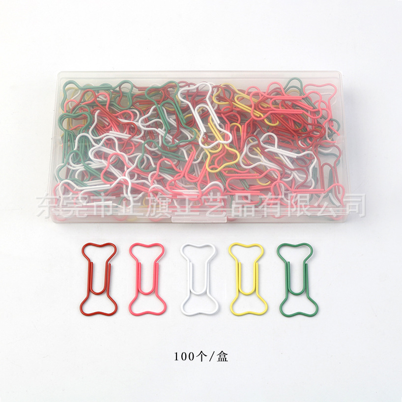 Instrumento musical creativo transfronterizo de fábrica nota clip de papel gato color mezclado en caja 40mm color clip de papel 9 en stock