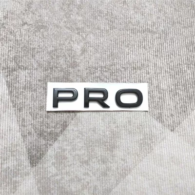 Car logo: Logo, Tailgate L6L7L8L9 Letter Logo - replacement-can-be-shipped-on-behalf-of-others-bright-blackpro