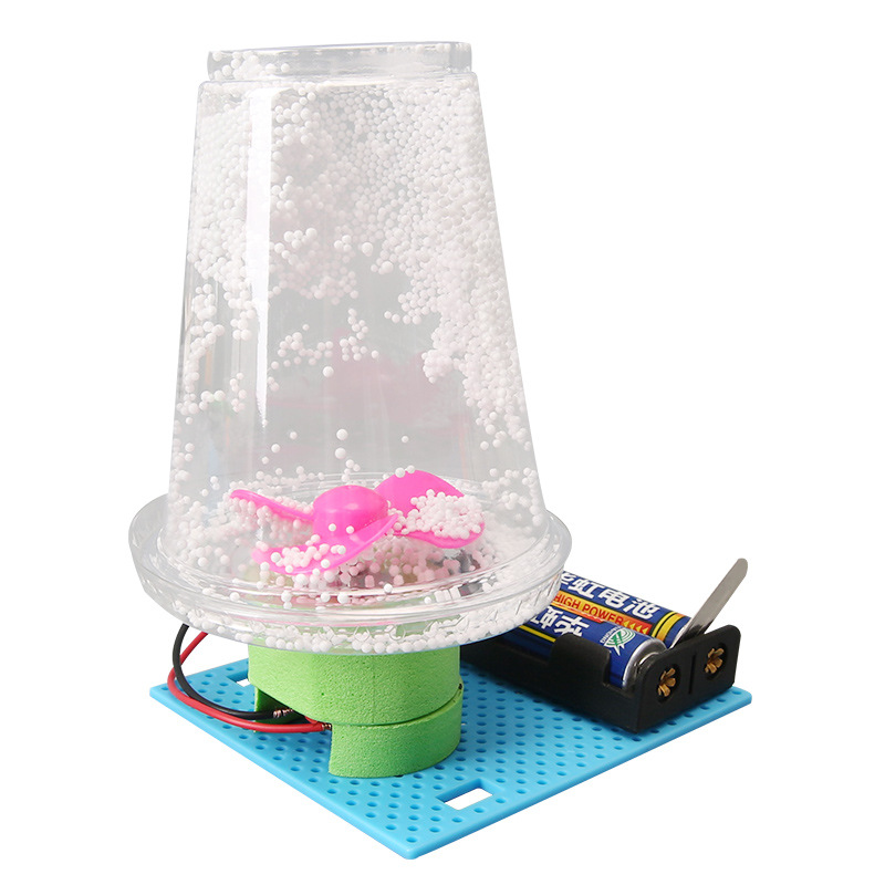 Nieve voladora estática