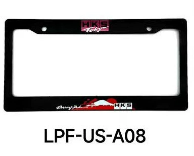 Three-Dimensional License Plate Frame Modified License — License plate holder/license plate holder - hks-a-design