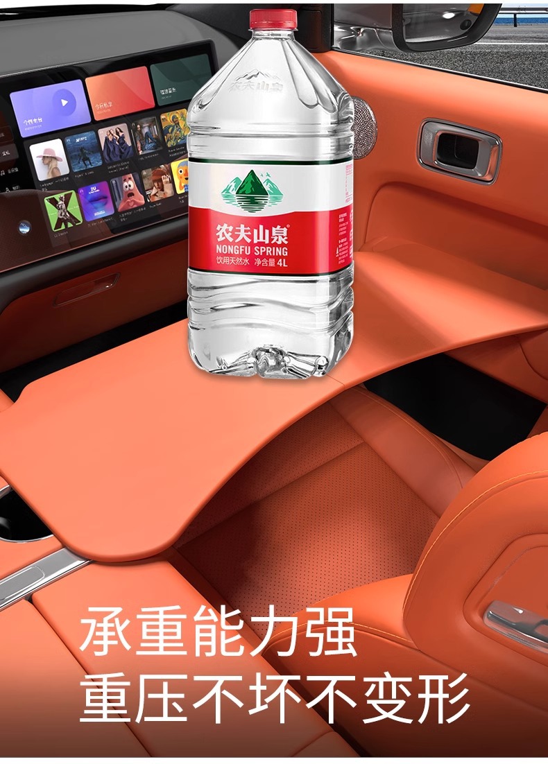 Car-Mounted Small Table Suitable for Li Auto L6, L7, L8, Dedicated Front-Row Folding Dining Table, Computer Desk, In-Car Desk