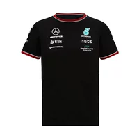 Новый гоночный костюм F1 Aston Martin Benz Red Bull Team футболки с короткими рукавами и круглым вырезом для мужчин