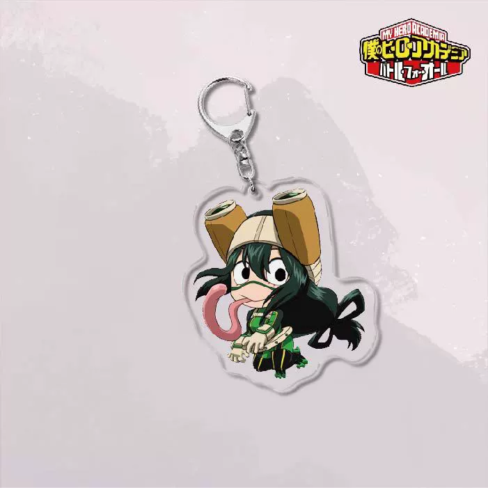 acrylic keychain, heroes, creative jewelry, Birthday gift