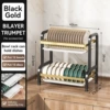 【Black Gold】 Double-layer 43cm-standard