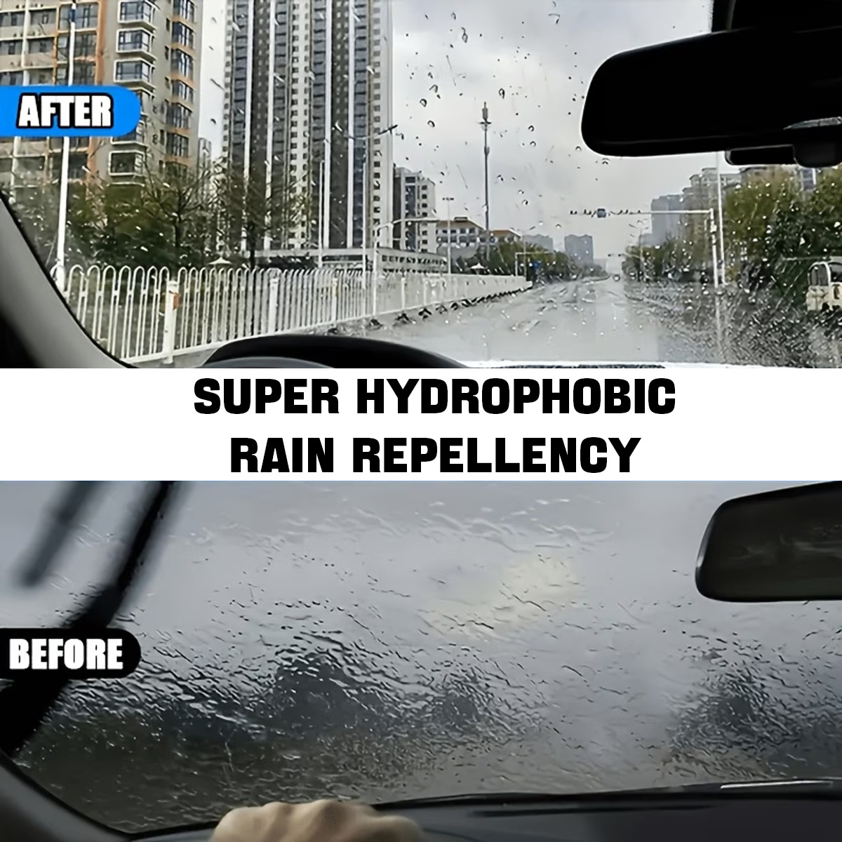YT0503 Car Glass Anti-Fog Agent, specifically for cross-border sales, is a hydrophobic coating designed to prevent fog and rain on rearview mirrors and car windows