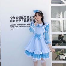 出口日本爱丽丝梦幻仙境 cosplay女仆装闺蜜装洛丽塔服装成人代发