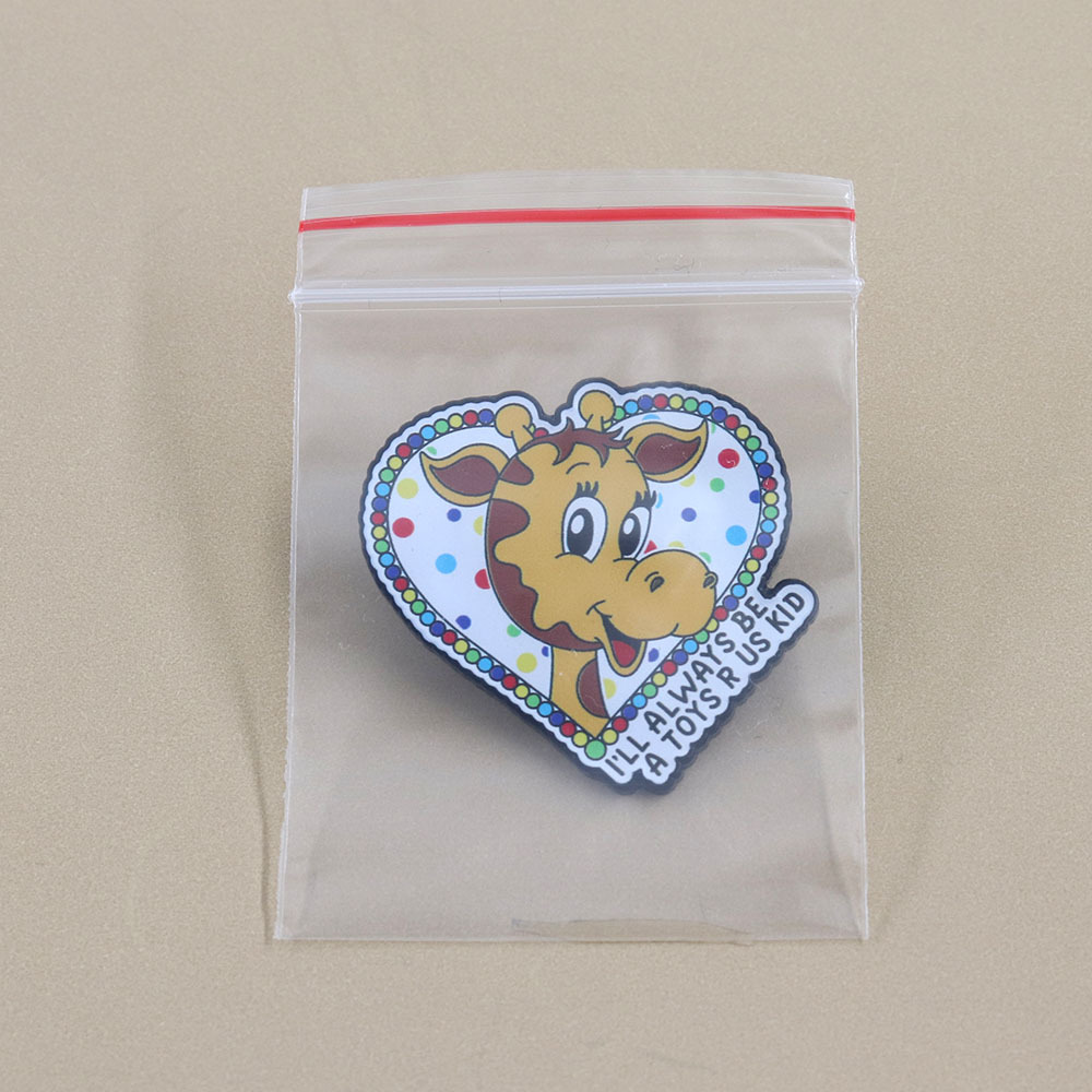 Animated Toy City Badge Cute Giraffe Brooch Kawaii Animal Enamel Gift Backpack Pendant