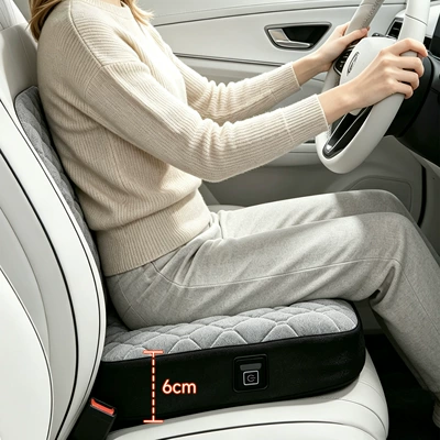 made of memory foam, slow rebound, non-slip, Seat cushion, seat cover