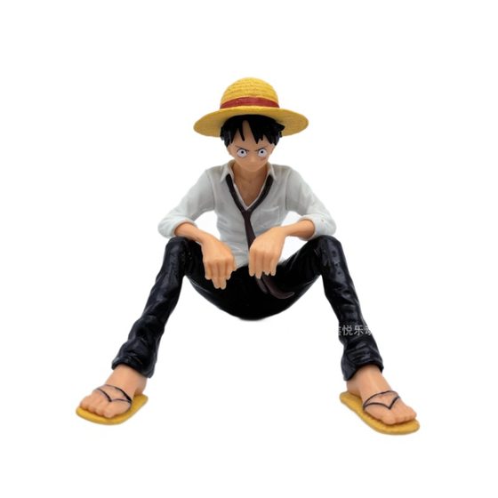 One Piece Luffy Handmade Animation Car Ornaments Cake Ornaments Car Center Console Ornaments Car Car Chassis Ornaments