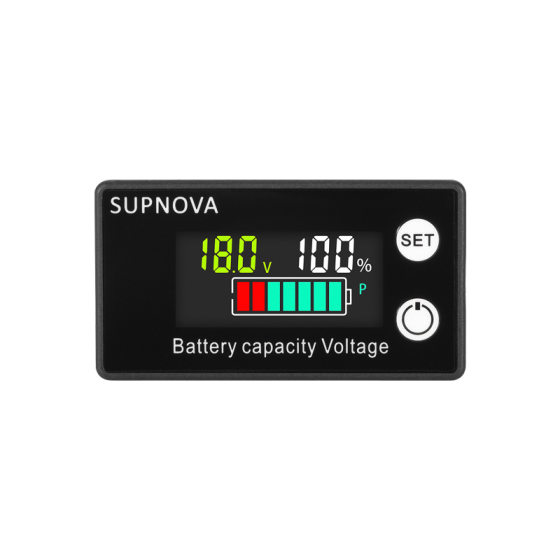 Source LCD voltage power two-wire 8-100V Digital voltmeter digital display battery power display