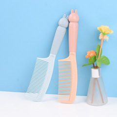 Cute Girls' Hairbrush for Home Use: Anti-Static, Trendy Cartoon Design—Perfect for Students, Ideal for Curly, Straight, and Long Hair