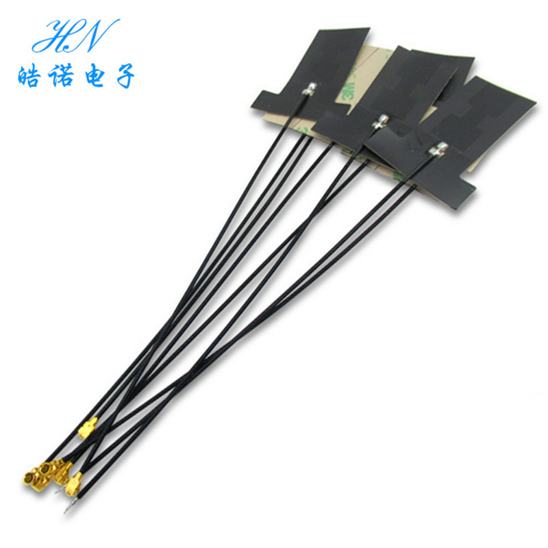 2.4G WIFI内置FPC蓝牙软板天线柔性模块ipex1代 焊接口高增益天线