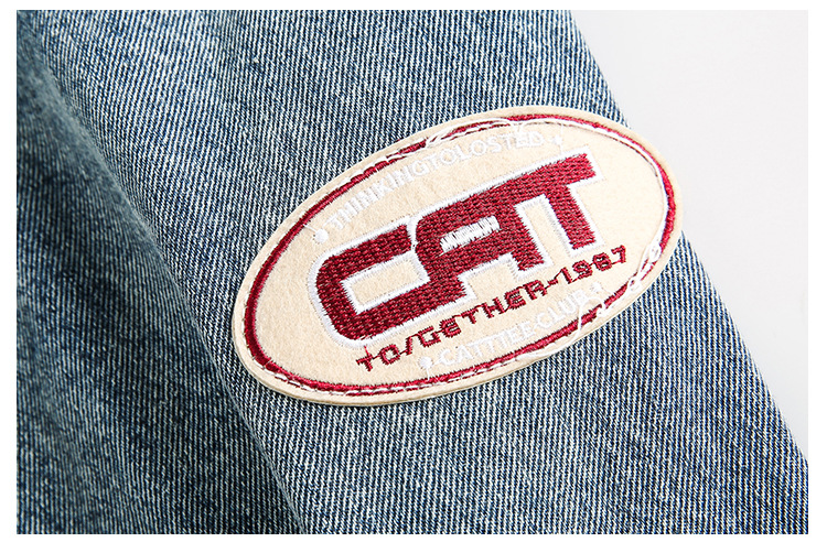Denim Jacket Men Retro High Street Motorcycle Style Jacket Top_voghion.com