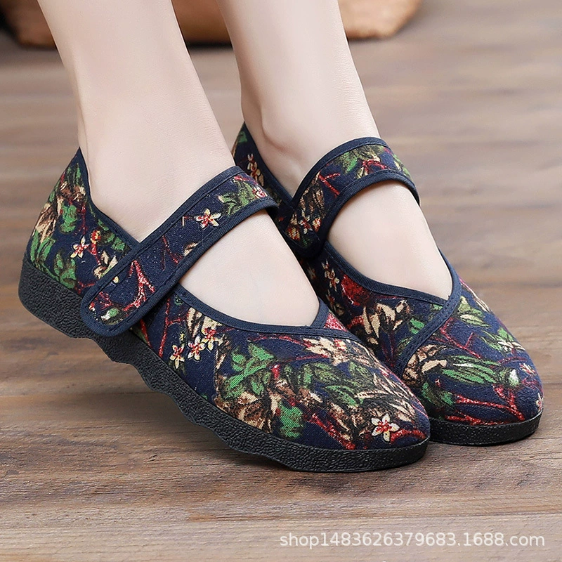 Пекинские туфли на мягкой подошве женские туфли