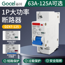 空气开关断路器DZ47-125家用电闸PA46尼龙外壳绝缘阻燃耐高温