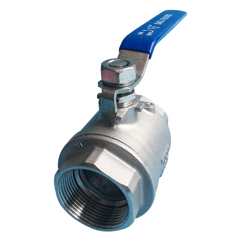 304 из нержавеющей стали, двухкомпонентный высокотемпературный шаровой кран, двухкомпонентный клапан с внутренней резьбой и резьбой, средней толщины, скидка