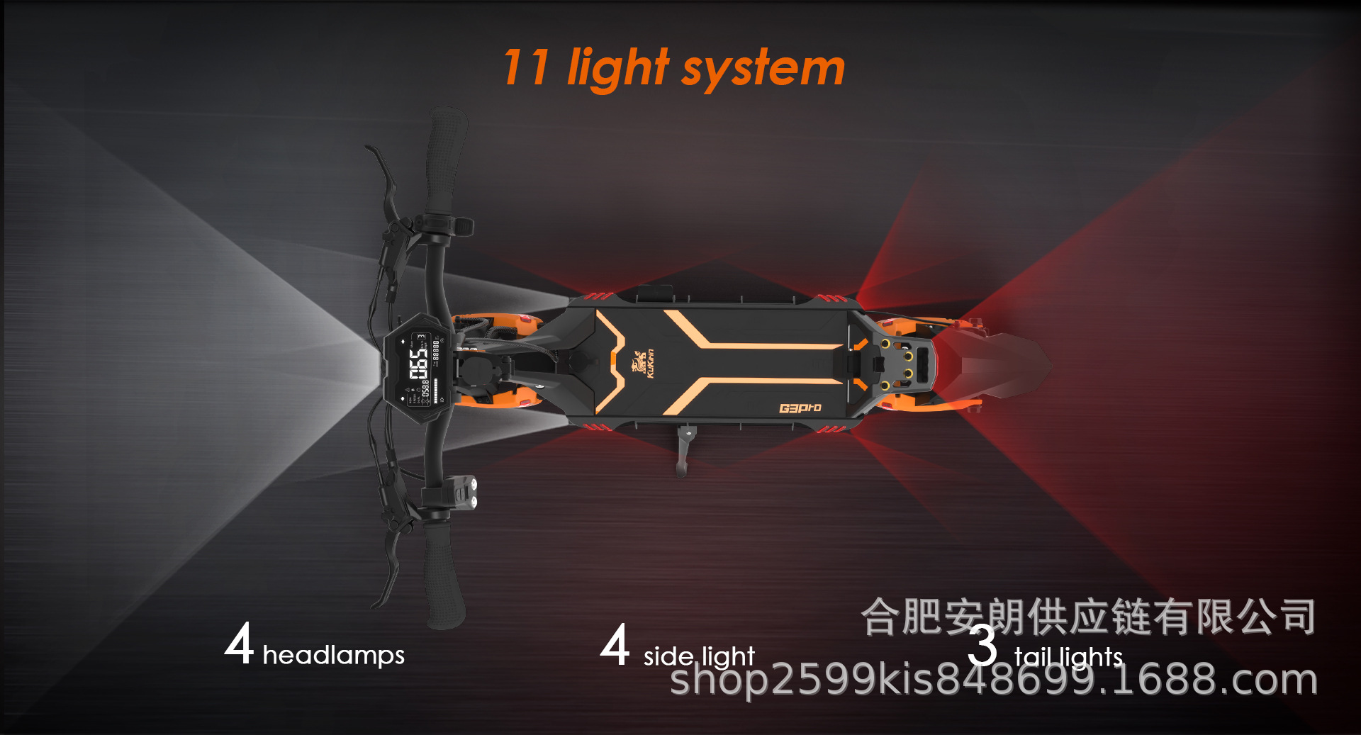 Kukirin G3 Pro Dual Drive Electric Scooter High Speed Long Range
