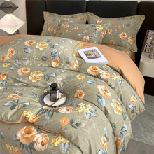 100%加厚全棉磨毛被套单件纯棉被罩200X230秋冬季保暖220X240双人