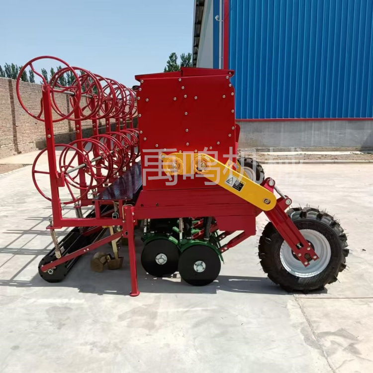 悬挂重型小麦播种机2BMF-25燕麦种植机旱稻施肥滴灌镇压一体机