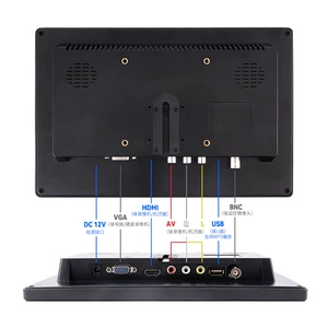 7 düym 10.1 düym HDMI portativ mini TV, avtomobil kompüteri VGA HD ekran