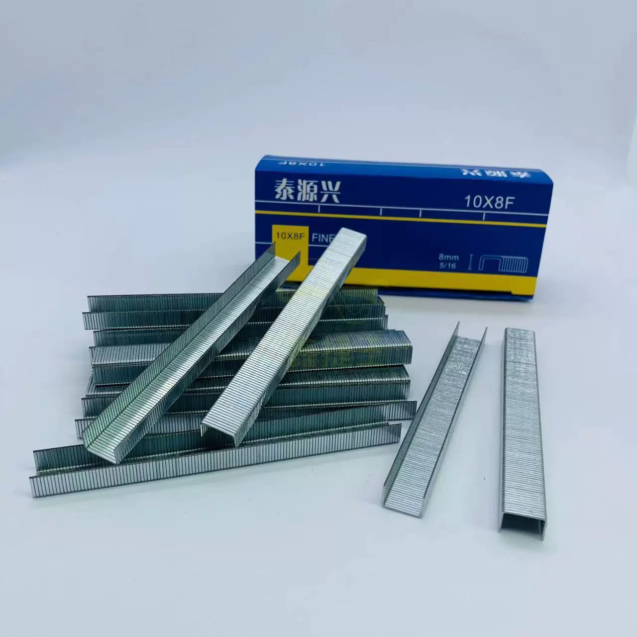 Оптовая продажа от производителя: популярный ручной кодовый гвоздезабивной пистолет U-образной формы для рекламы, растяжения, масляной живописи, деревообработки, модель 1008F, декоративный, 2400 штук.