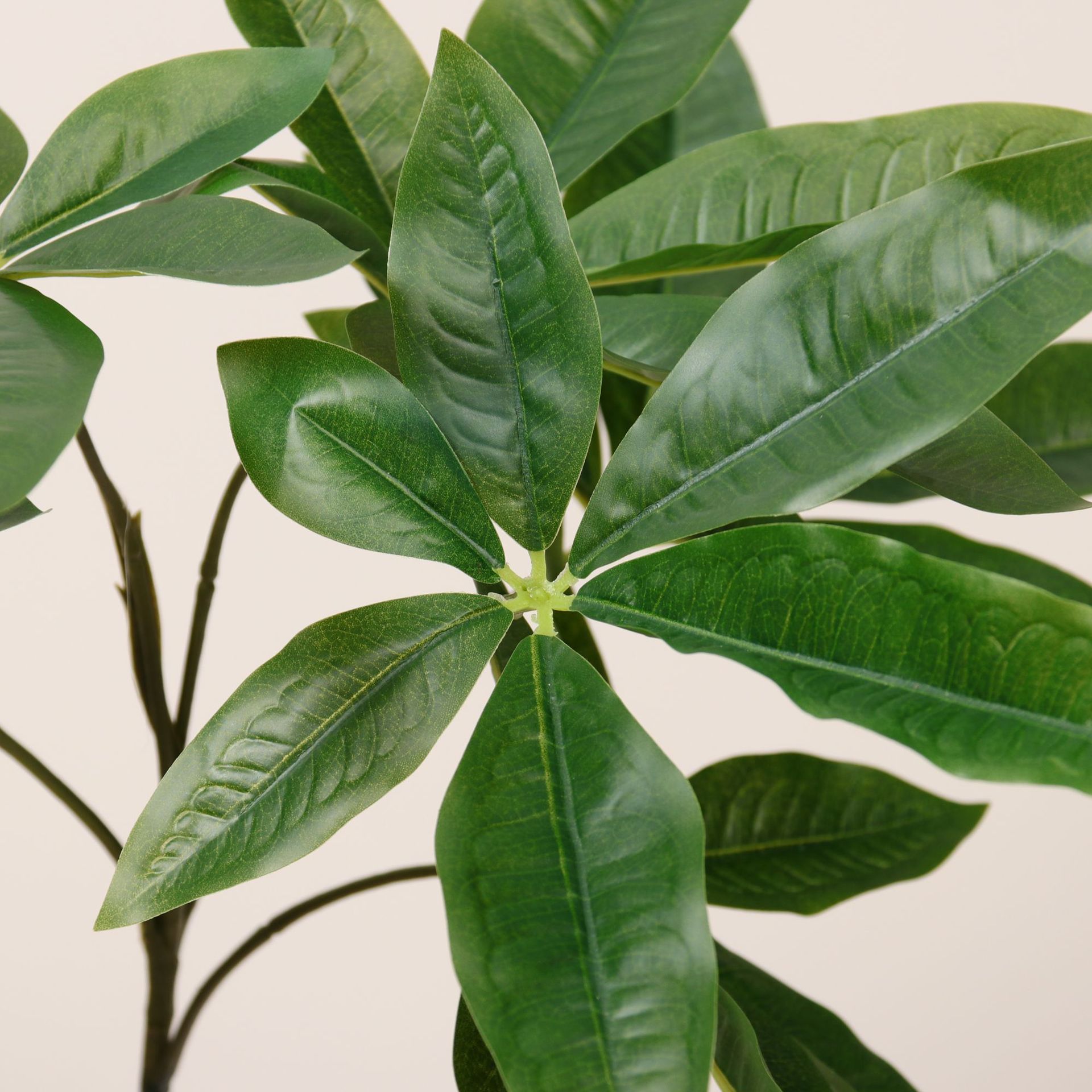 Simulación de plantas verdes EMI, árbol de la fortuna, árbol falso, planta en maceta, decoración de sala de estar interior de lujo ligero de alta gama, planta biónica