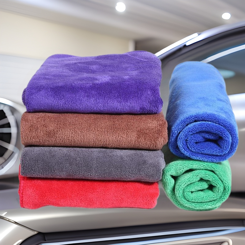 420g 두꺼운 자동차 닦는 수건, 흡수성 세차 수건, 800g 산호 벨벳 자동차 청소용 미세 섬유 도매 자동차 용품