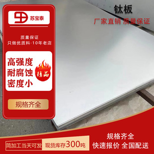 Various Specifications of Ta2 Titanium Standard Plates, Pure Titanium Plates, Titanium Blocks and Titanium Strips 0.5-50mm Thick, Can Be Cut and Cut at Will